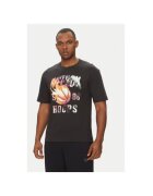 Reebok Tricou barbati 100218817 - Bumbac - Negru