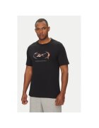 Reebok Tricou barbati 100218818 - Bumbac - Negru - Negru