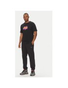 Reebok Tricou barbati 100218834 - Bumbac - Negru - Negru