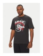 Reebok Tricou barbati 100218842 - Bumbac - Negru - Negru