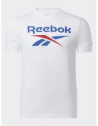 Reebok Tricou barbati - 302301737 - Bumbac - Alb
