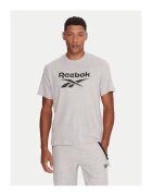 Reebok Tricou Barbati - Gri - 88% bumbac - 12% poliester