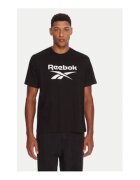 Reebok Tricou barbati - negru - 100% bumbac - 65985 - Negru