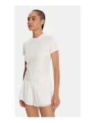Reebok Tricou dama - Alb - Bumbac/Elastan