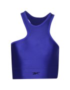 Reebok Tricou dama albastru - poliester - croiala de sus -
