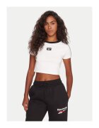 Reebok Tricou dama - Bumbac/Elastan - Alb