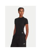 Reebok Tricou sport - negru - bumbac