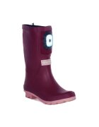 Regatta Cizme Fairweather Shine - impermeabile - visiniu - material textil - cauciuc