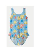 Reima Costum de baie fete - 303884055 - Poliester - Albastru - Albastru