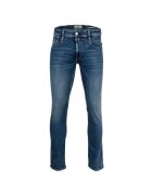 Replay Blugi slim fit Hyperflex - Albastru