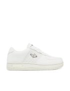 Replay Pantofi sport barbati - GMZ3G .000.C0059S - Piele naturala - Alb - Alb