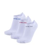 Replay Set de sosete unisex pana la glezna - 3 perechi - Alb