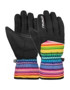 Reusch Manusi schi baieti Alan Jr - Negru/Multicolor