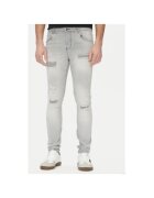 Richmond X Pantaloni barbati UMP25286JE - Bumbac/Elastan - Gri - Gri