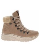 Rieker Botine dama 48034-20 - Sintetic - Bej