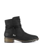 Rieker Botine dama 77263-00 - negru - sintetic