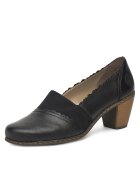 Rieker Botine dama - piele naturala - negru 40911-00 -
