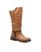 Rieker Cizme dama maro - material sintetic