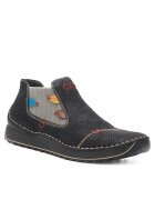 Rieker Ghete dama - material sintetic - negru -