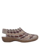 Rieker Mocasini dama - ANTISTRESS - 413V8-64 bej - piele naturala - Bej