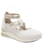 Rieker Pantofi dama decupati D2411 81 - Alb