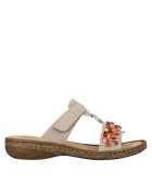Rieker Papuci casual - dama - ANTISTRESS - 62815-62 bej - piele ecologica