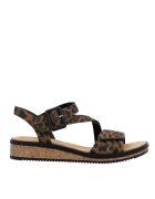 Rieker Sandale casual - dama - ANTISTRESS - V3660-90 negru - piele ecologica V3660-90 - Negru