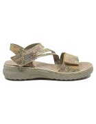 Rieker Sandale dama reglabile multicolore din piele naturala RIK60464-90 - Multicolor