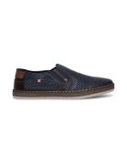 Rieker Tenisi barbati - 590559 - Piele naturala - Bleumarin -