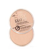 Rimmel Pudra compacta London Stay Matte - 14 g - Champagne