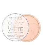 Rimmel Pudra compacta London Stay Matte - 14 g - Pink Blossom