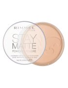 Rimmel Pudra compacta London Stay Matte - 14 g - Silky Beige