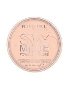 Rimmel Pudra compacta London Stay Matte - 14 g - Transparent
