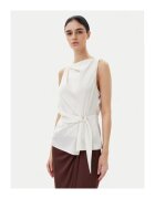 Rinascimento Bluza dama CFC0019901002 - Poliester - Ecru - Ecru
