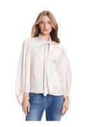 Rinascimento Bluza dama poliester/elastan - alb