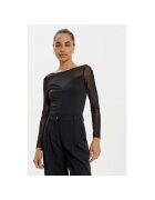Rinascimento Body dama - 304891106 - Poliester - Negru - Negru