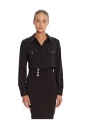 Rinascimento Camasa dama - poliester - negru -