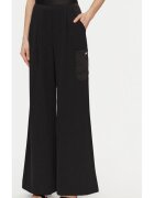 Rinascimento Pantaloni dama - 305265845 - Poliester - Negru - Negru