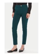 Rinascimento Pantaloni dama - verde - poliester - elastan - Verde