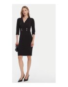 Rinascimento Rochie cocktail Femeie - Negru - 95% poliester - 5% elastan