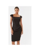 Rinascimento Rochie dama - 303496975 - Poliester - Negru - Negru