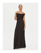 Rinascimento Rochie dama - 304898303 - Poliester/Bumbac - Negru - Negru