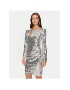 Rinascimento Rochie dama - 304996238 - Poliester reciclat - Argintiu - Argintiu