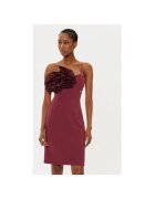 Rinascimento Rochie dama - 305119261 - Poliester - Rosu