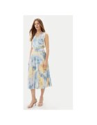 Rinascimento Rochie dama CFC0123546003 - Poliester - Albastru deschis/Galben - Galben/Albastru deschis