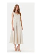 Rinascimento Rochie de cocktail - bej - 65% bumbac - 32% poliamida - 3% elastan -