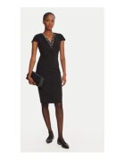 Rinascimento Rochie de cocktail - neagra - poliester-elastan