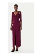 Rinascimento Rochie de seara - bordeaux - poliester - elastan -