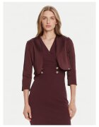 Rinascimento Sacou dama bolero - bordo - fabricat de calitate