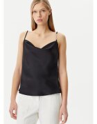 Rinascimento Tricou dama - 305317988 - Poliester - Negru - Negru
